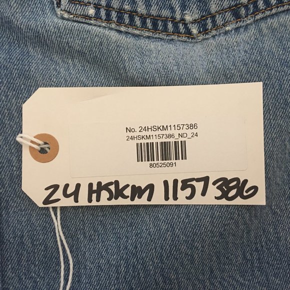 REDONE High Rise Mini Skirt - Picture 10 of 13